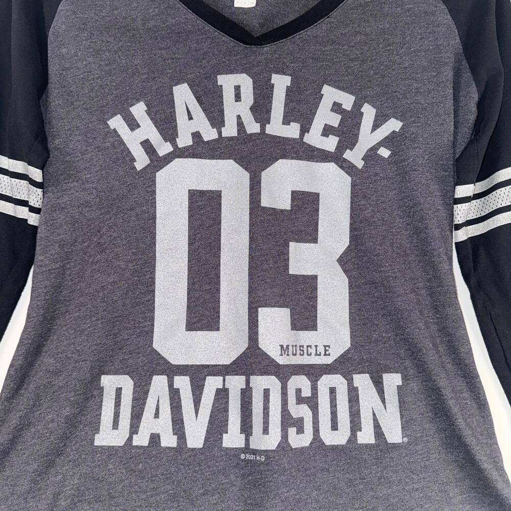 Harley Davidson Muskegon Bike Time Long Sleeve Small - Picture 2 of 6